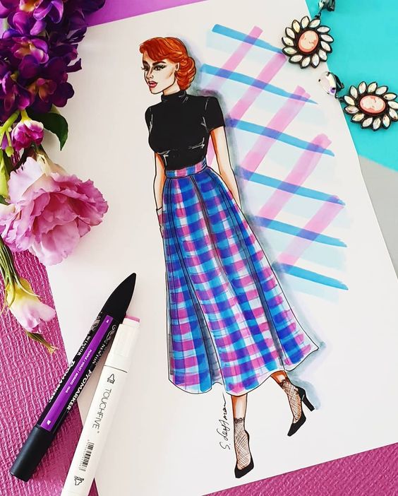 آینده شفلی طراحی لباس