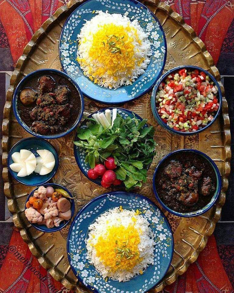 آشپزی ایرانی از طب سنتی نیز استفاده می نماید