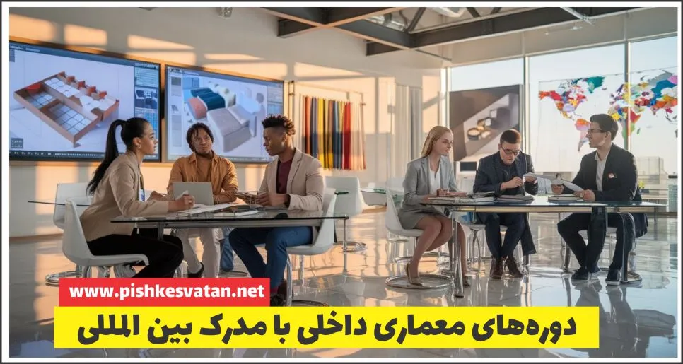 دوره‌های معماری داخلی با مدرک بین المللی