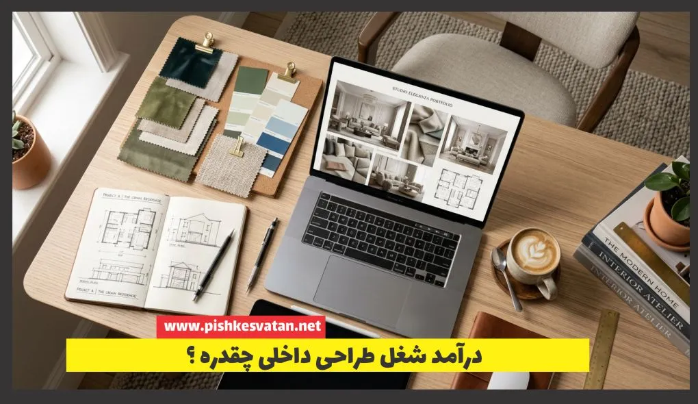 درآمد شغل طراحی داخلی چقدره ؟